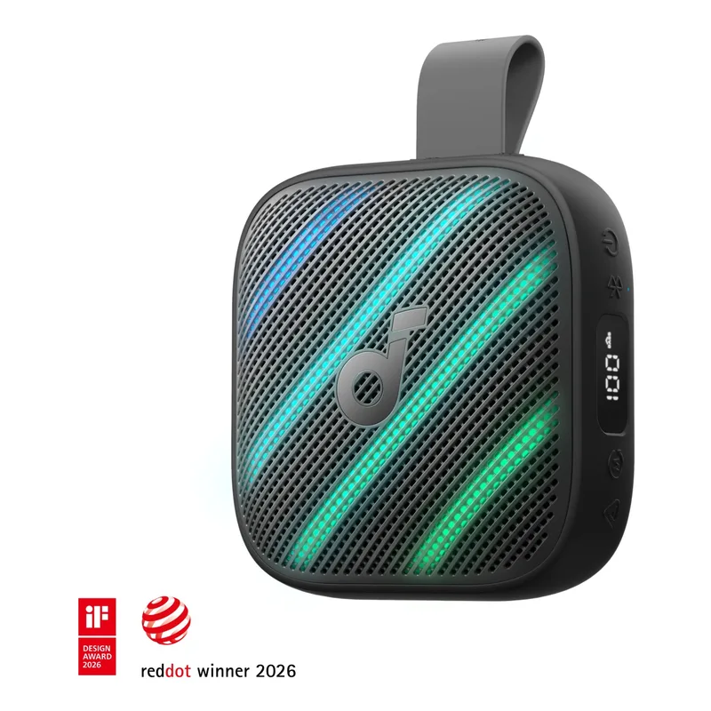 soundcore Boom Go 3i Portable Bluetooth Speaker - Midnight Black