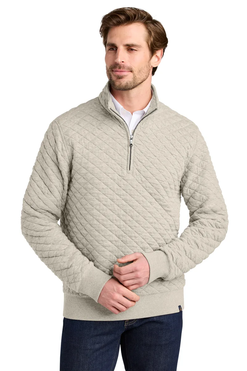 Brooks Brothers® Diamond Quilt 1/4-Zip view 4