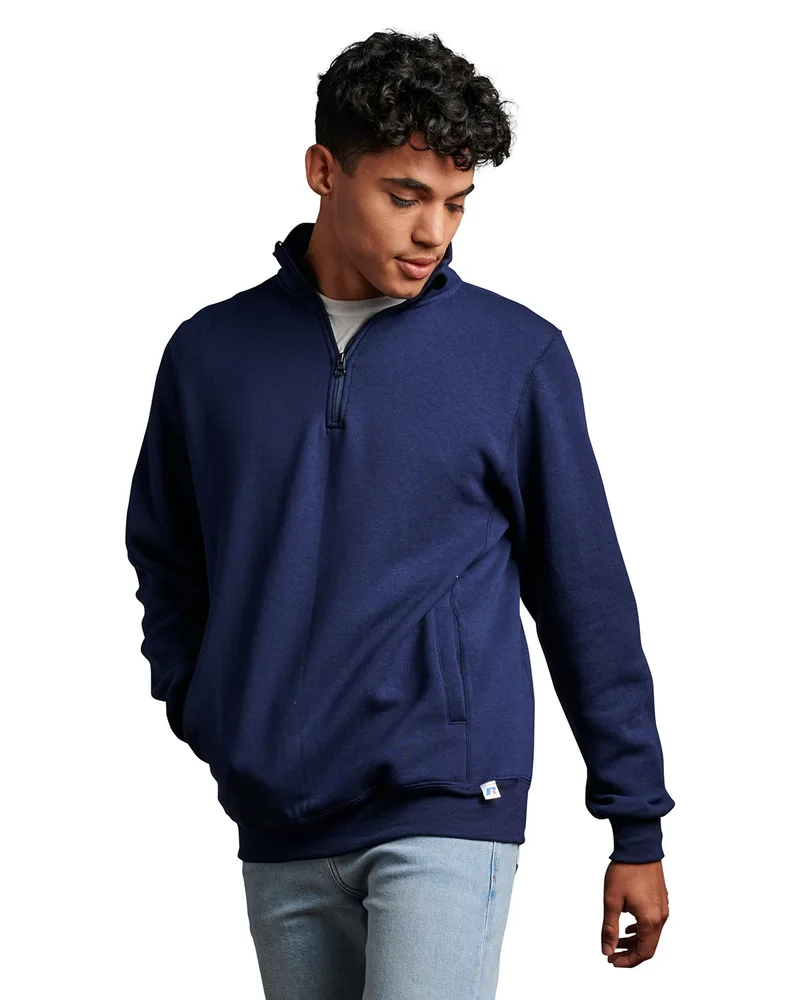 Russell Athletic Unisex Dri-Power® Quarter-Zip Fleece view 3