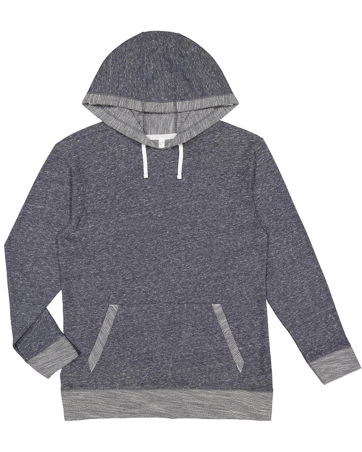 LAT Adult Harborside Melange French Terry Hooded Sweatshirt view 5