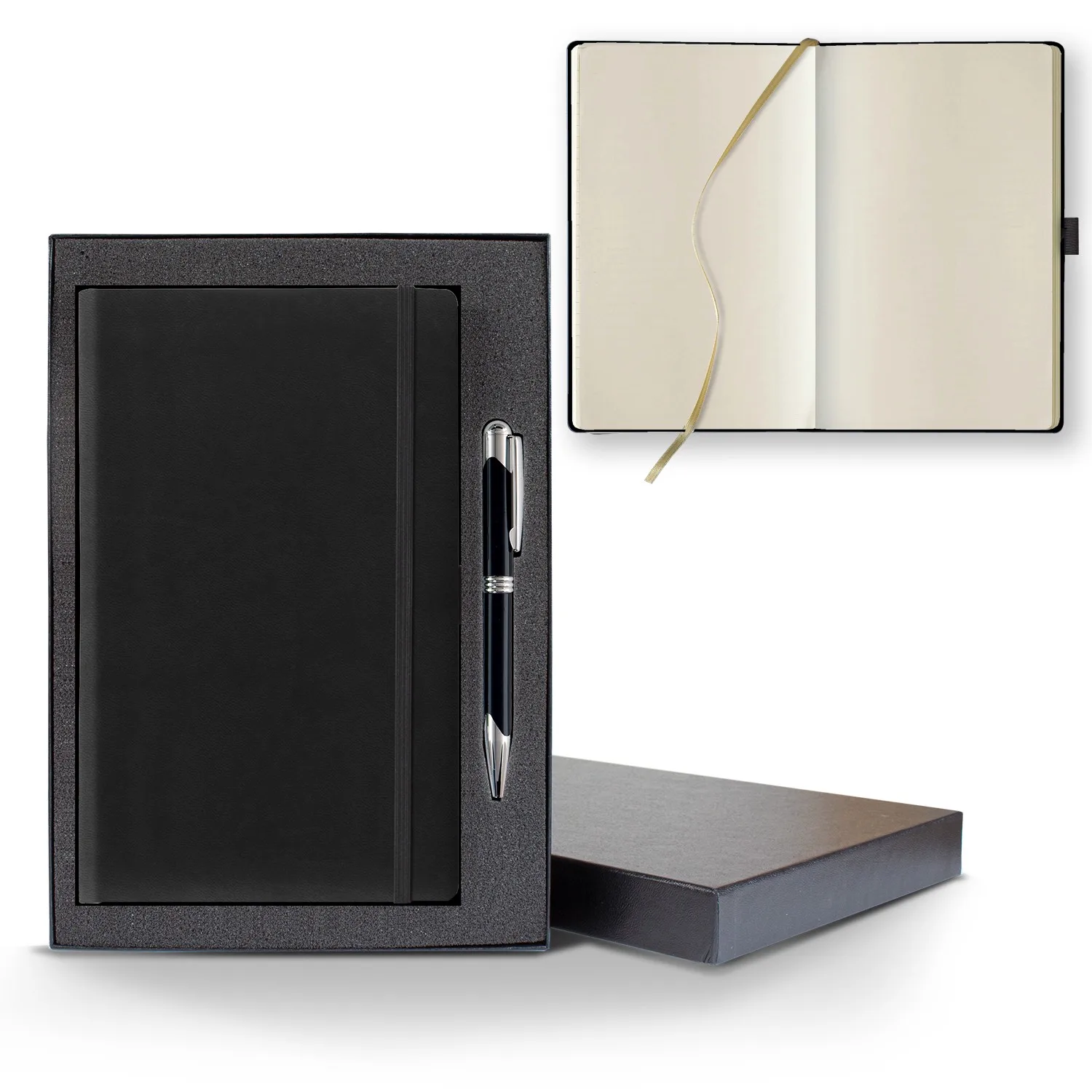 Castelli Tucson Medio Blank Ivory Page Journal Gift Set view 6