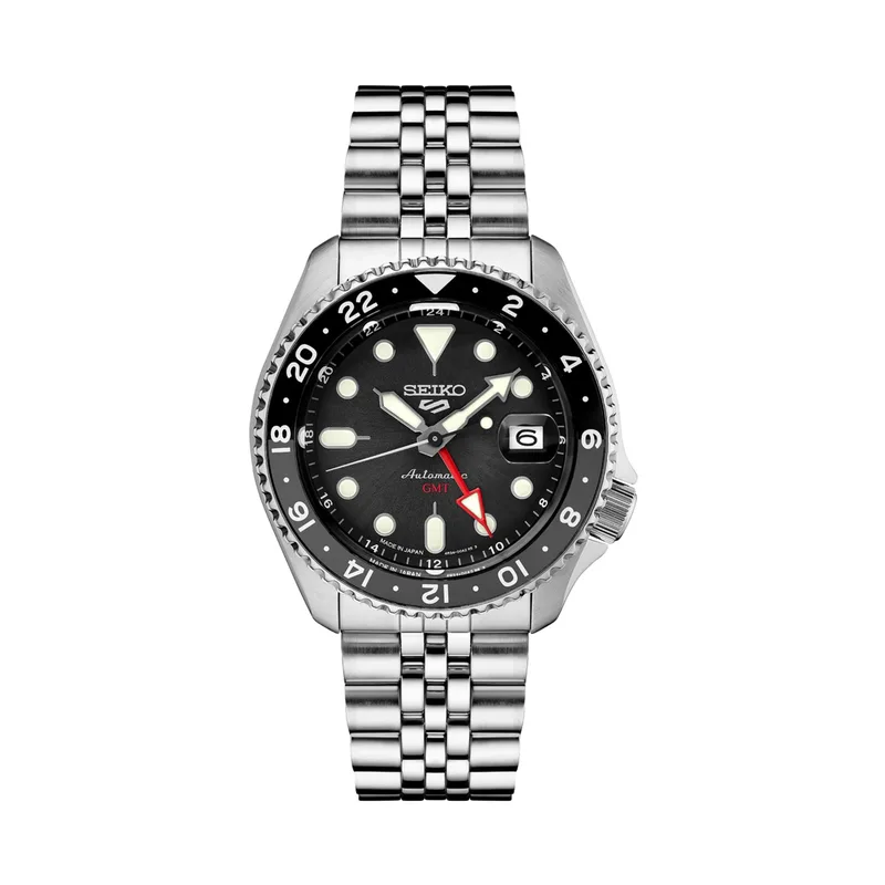 Seiko Men's 5 Sports SKX Sports Style GMT Stainless Steel Watch