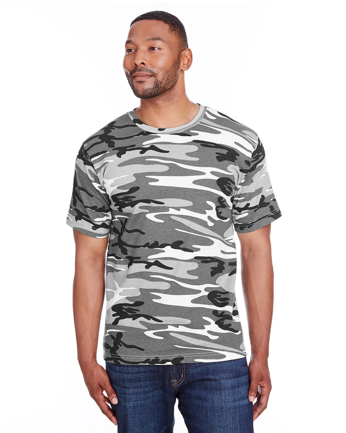 CODE V Men's Camo T-Shirt view 5