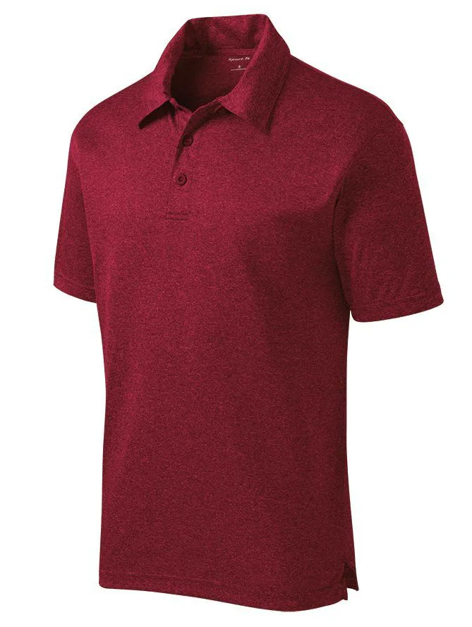 Sport-Tek® Heather Contender™ Polo. view 3