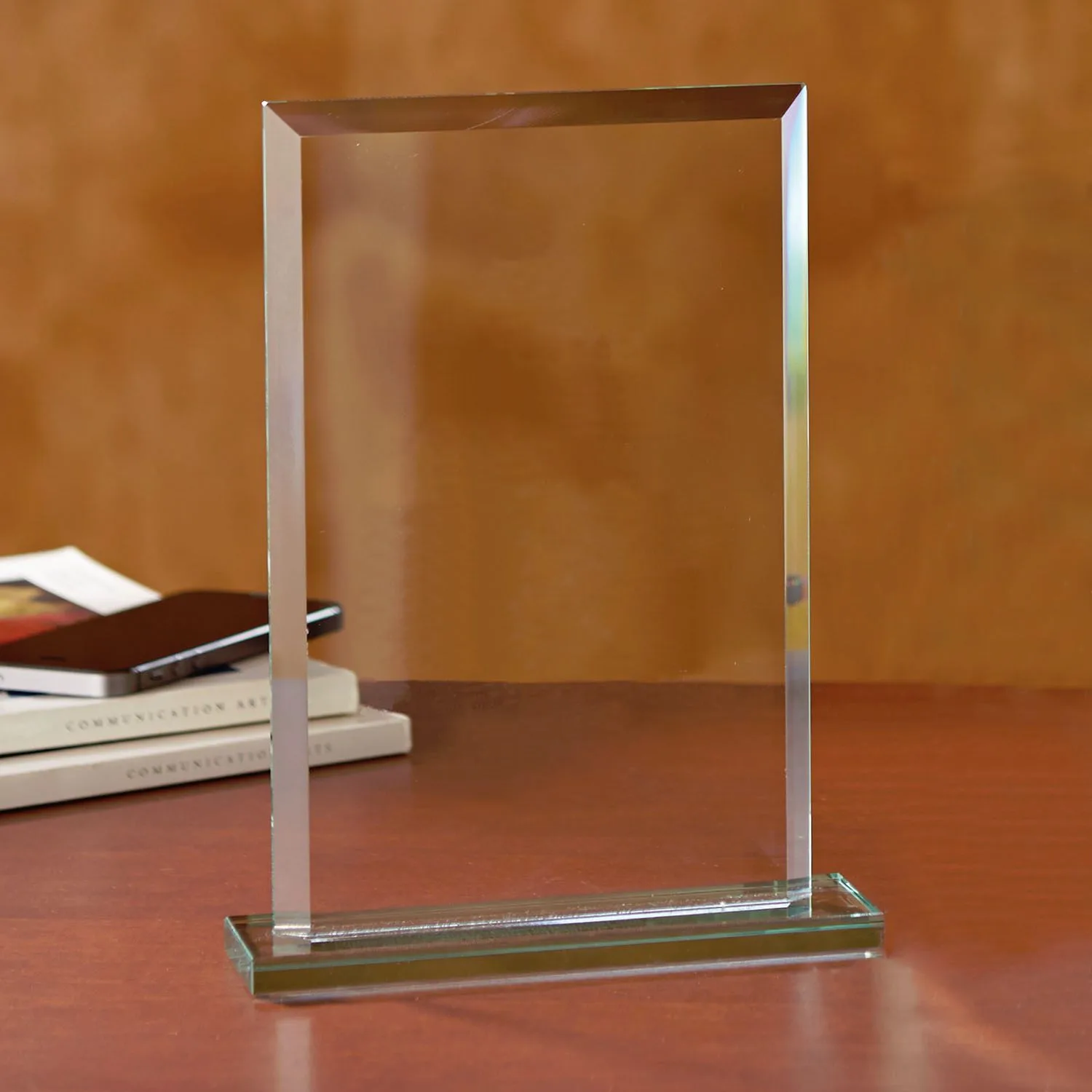 Beveled Rectangle - Large Award view 2