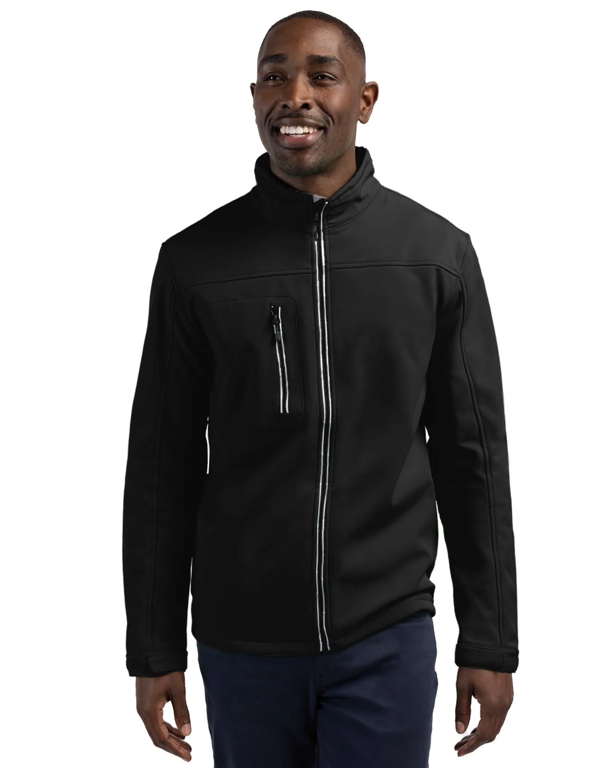 Clique Telemark Eco Stretch Softshell Full Zip Mens Jacket