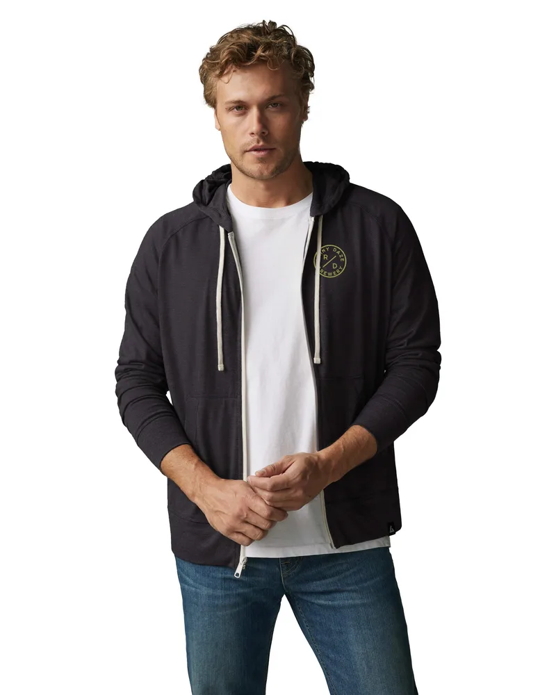 Men's American Giant Lightweight Full Zip Hoodie
