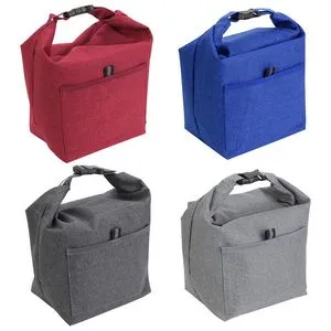 Bellevue Heathered Polyester Insulated Lunch Tote view 3
