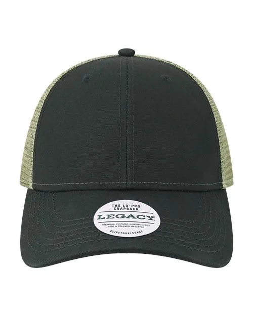 LEGACY® Lo-Pro Snapback Trucker Cap