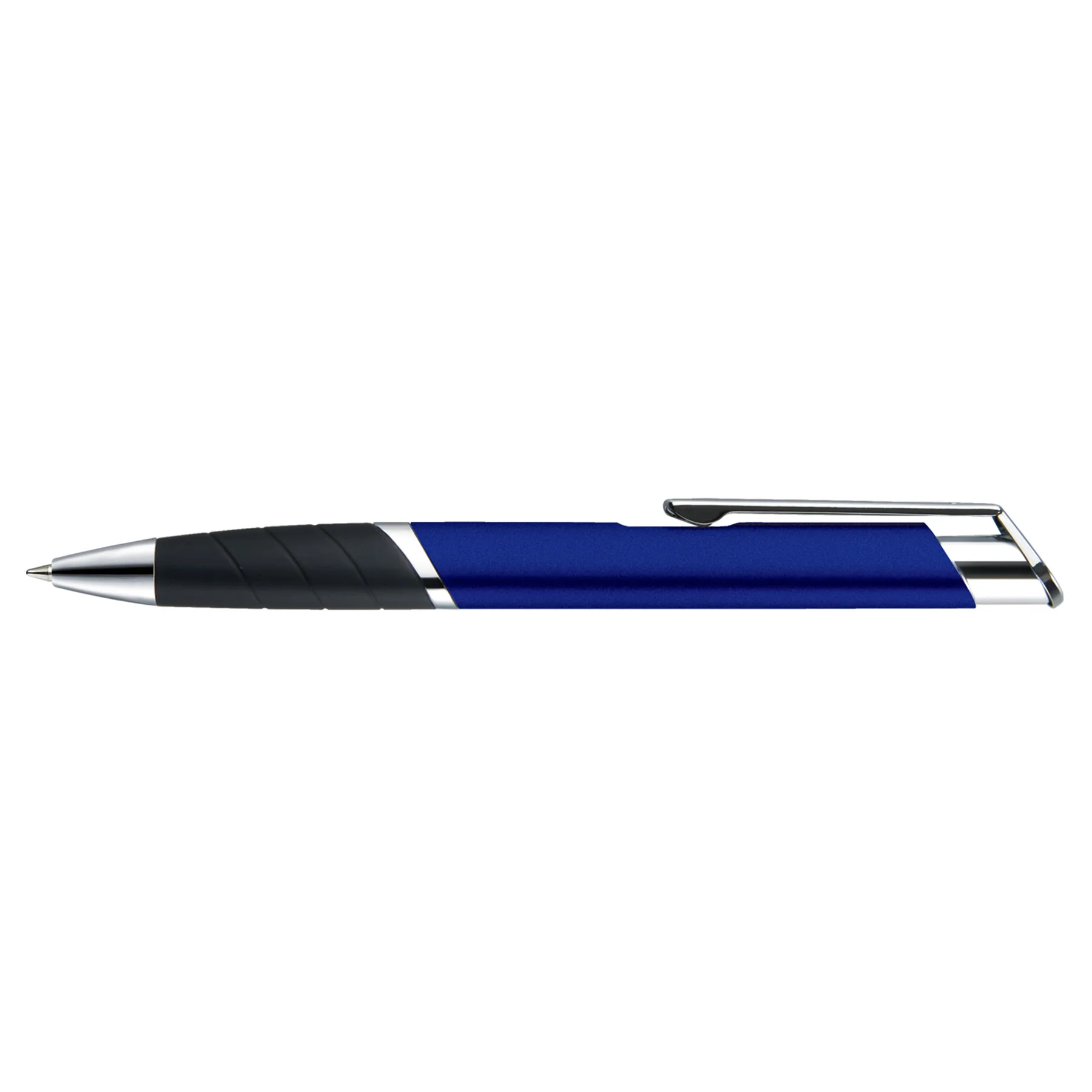Royal Blue/Black/Silver Blank Side View