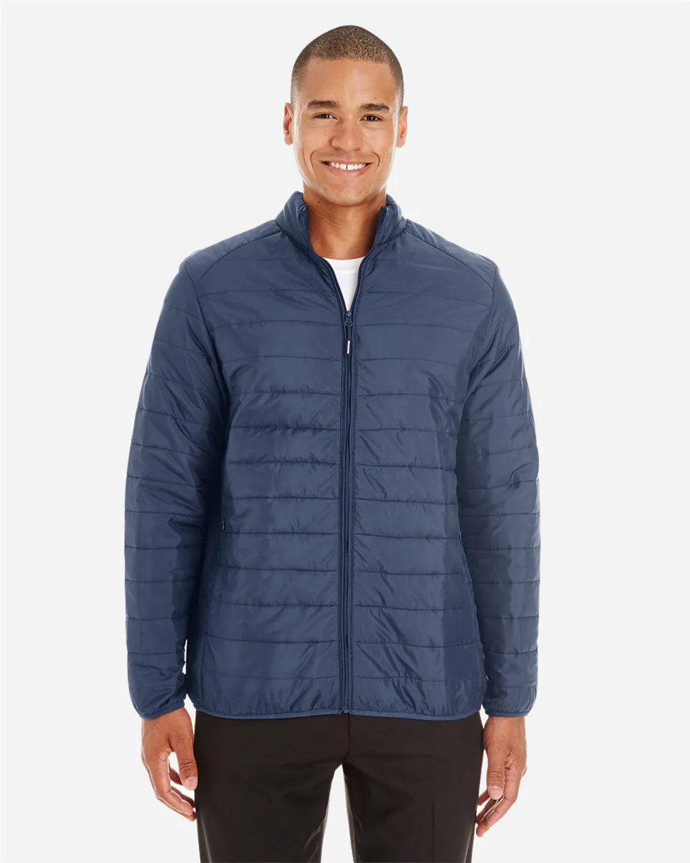 CORE365™ Men's Prevail Packable Puffer Jacket Coat view 2