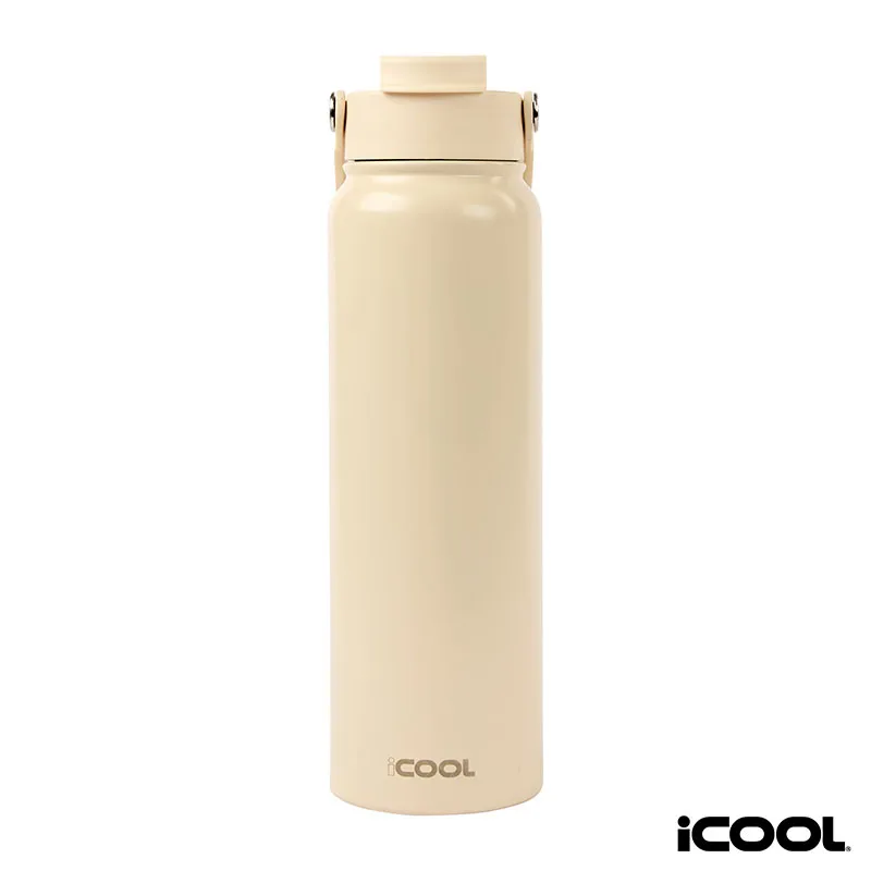 iCOOL Glenwood 35 oz. Double Wall, Recycled Stainless Steel Water Bottle view 3
