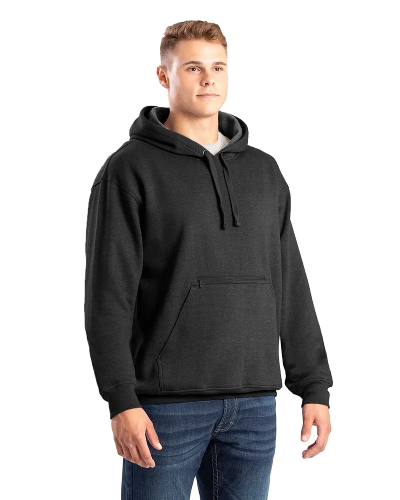 Berne® Apparel Men's Heritage Zippered Pocket Hooded Pullover Sweatshirt