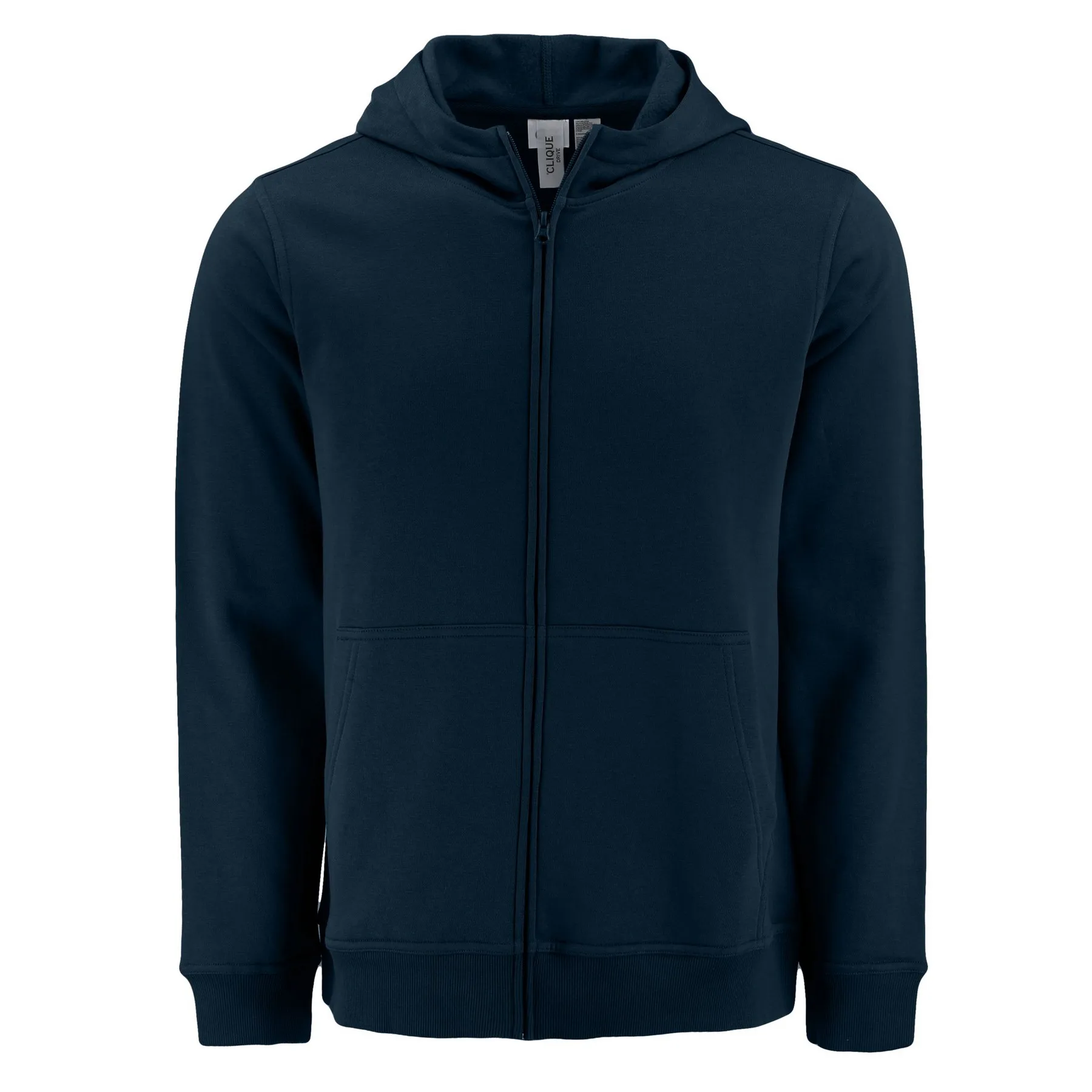 Clique Drive Recycled Unisex Full Zip Hooded Sweatshirt view 2