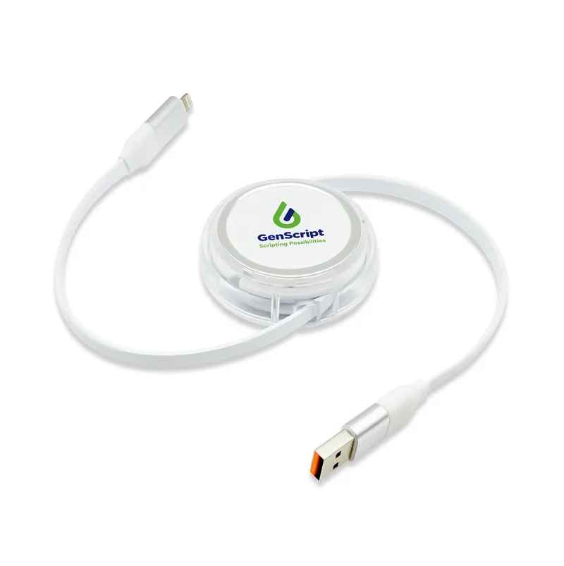 Nexus 4-in-1 Retractable Cable with Interchangeable Connectors