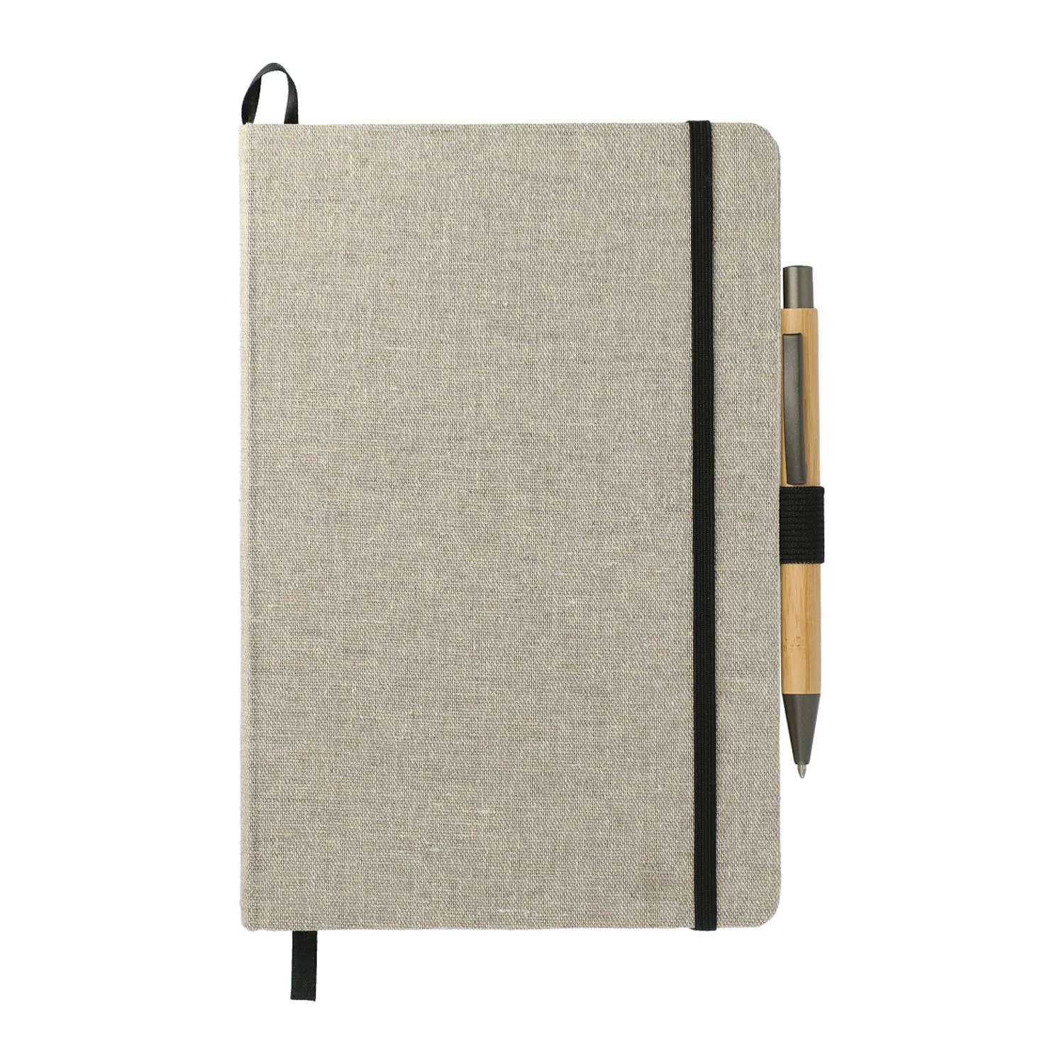 5.5'' x 8.5'' Recycled Cotton Bound Journal Set view 2