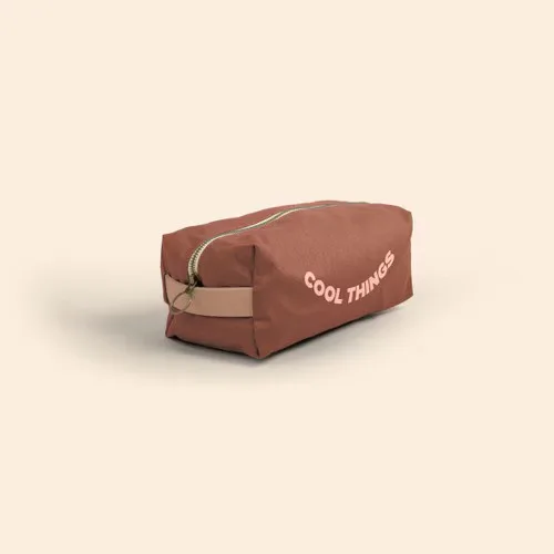 Rust Red Logo Side View