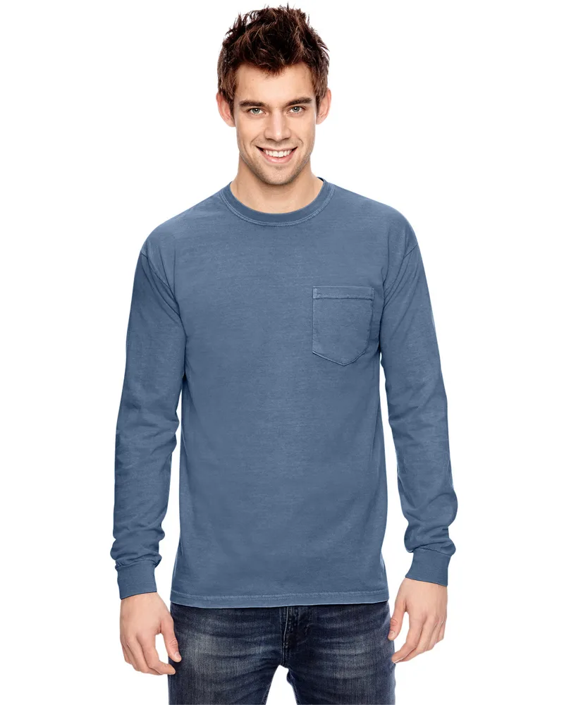 Comfort Colors Adult Heavyweight RS Long-Sleeve Pocket T-Shirt view 3