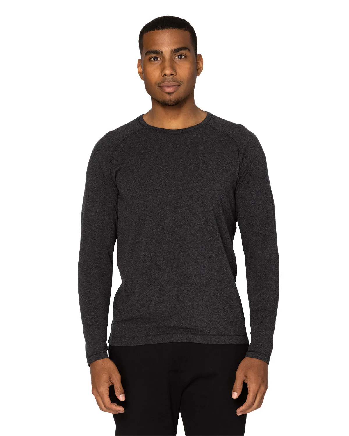 THREADFAST Unisex Impact Long-Sleeve T-Shirt view 3