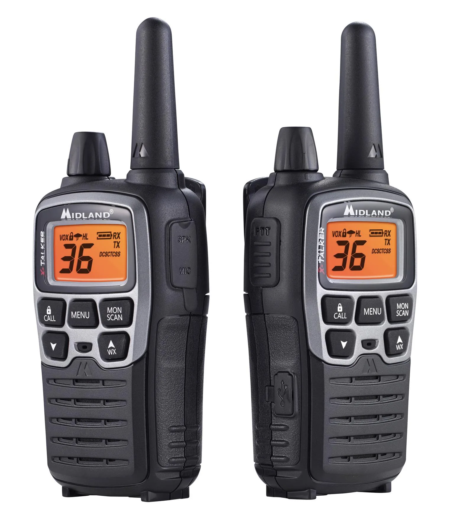 Midland X-Talker Extreme 36Ch 2-Way Radio Pack W/ 38 Mile Range
