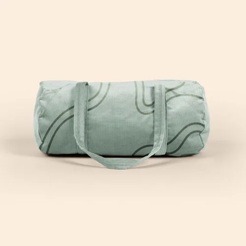 Frosted Mint Green/Olive Green