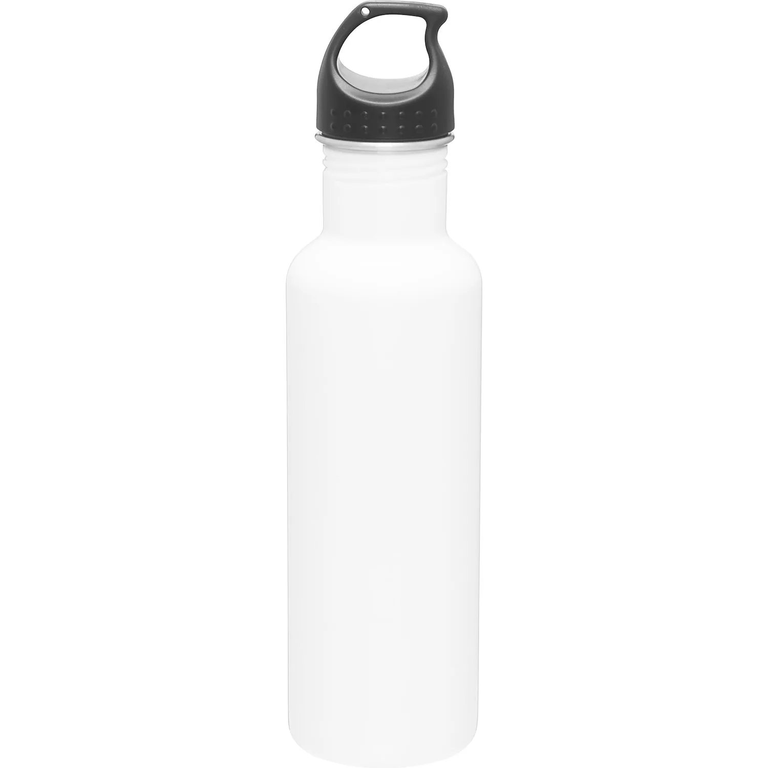 24 oz h2go Bolt Water Bottle (White) view 2