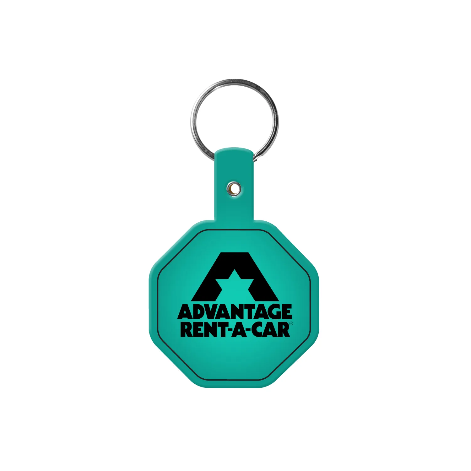 Stop Sign Flexible Key Tag view 7