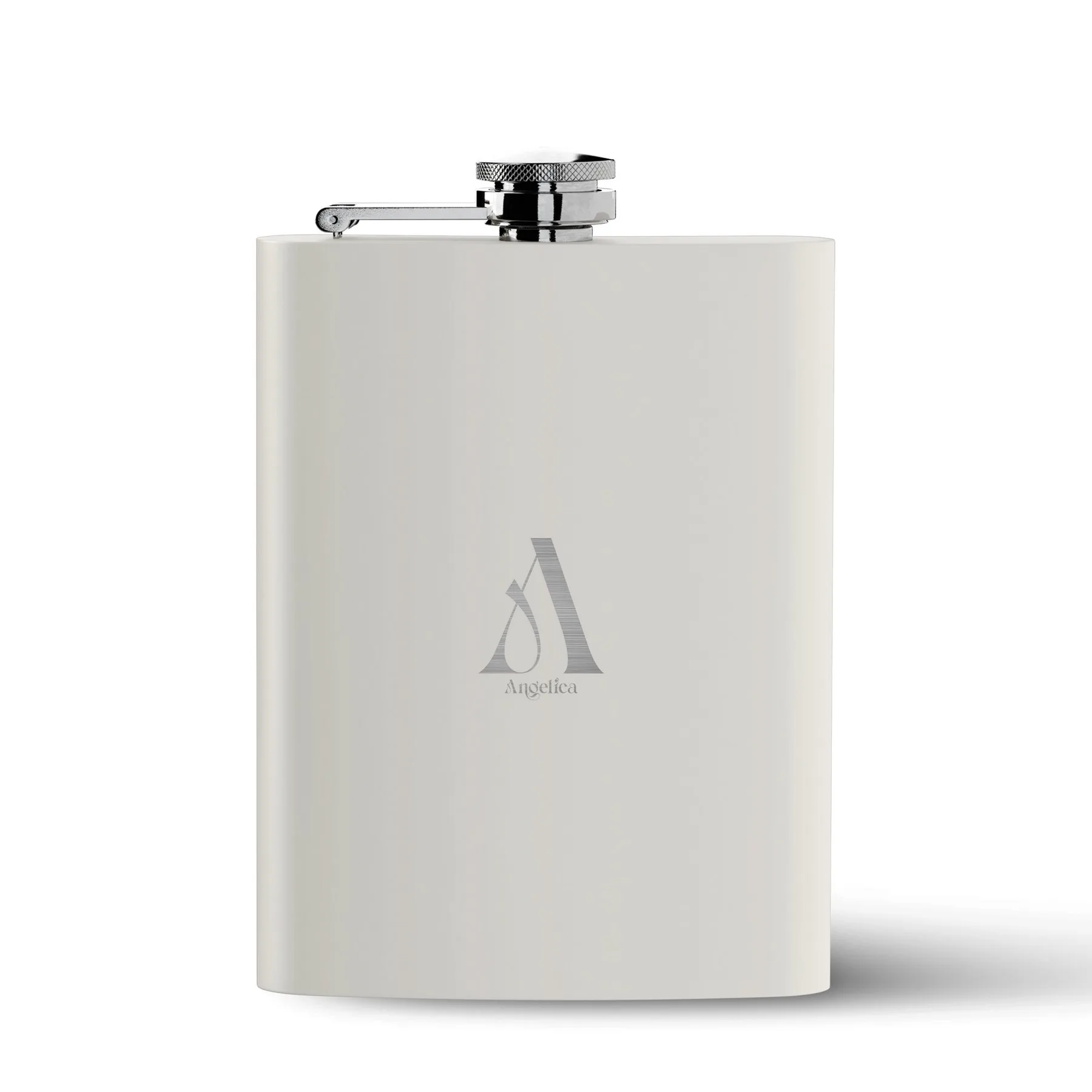 ACE 200ml / 6.8oz RECYCLED STAINLESS STEEL FLASK view 2