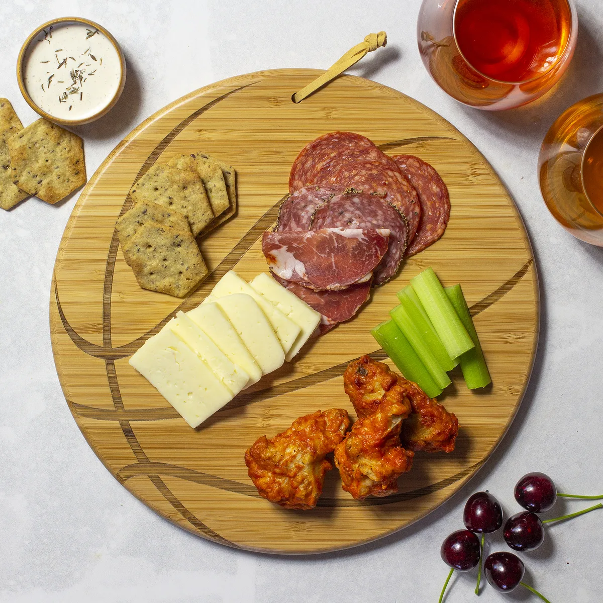 Basketball Cutting & Serving Board view 2