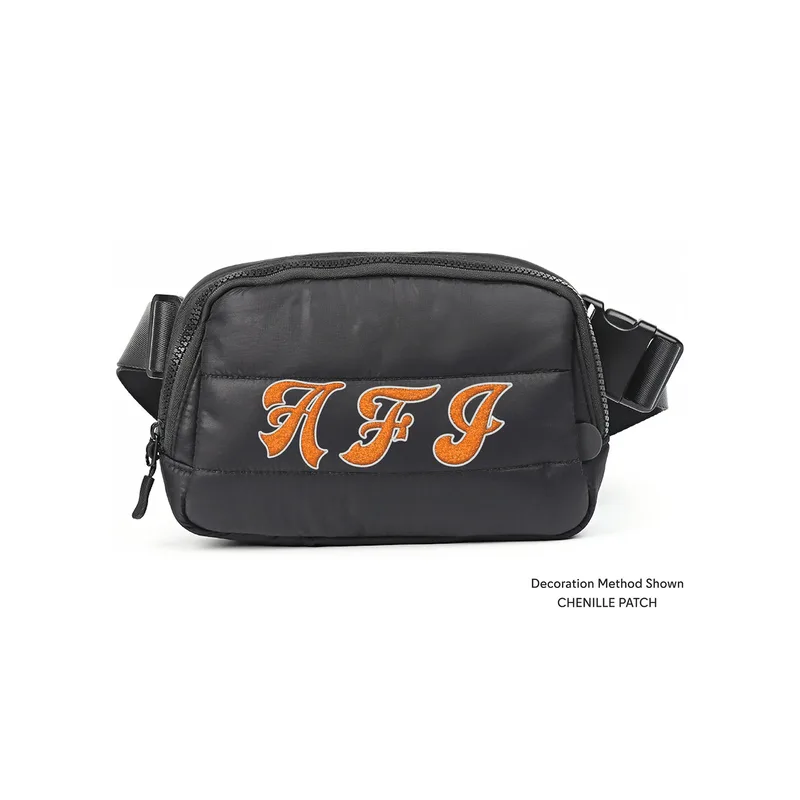 Custom Puffy Belt Bag view 2