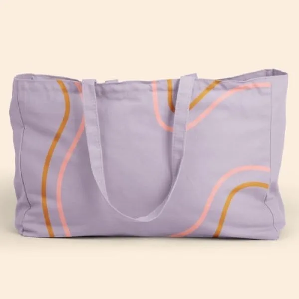 BABS Oversized Tote - Colored Canvas view 2