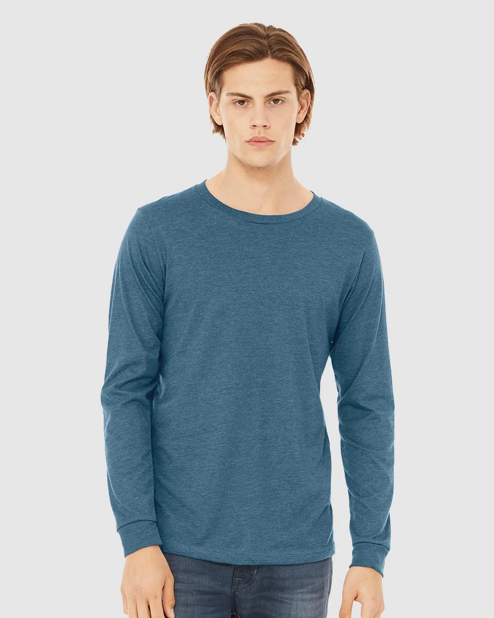 Bella+Canvas® Unisex CVC Jersey Long-Sleeve T-Shirt view 2