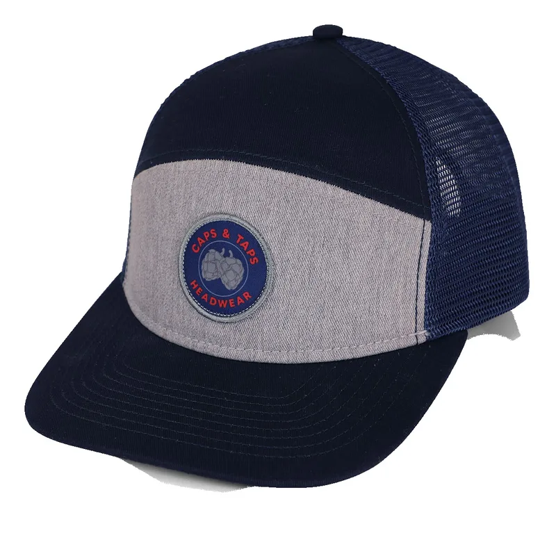 Split 6-Panel Mesh Back Cap