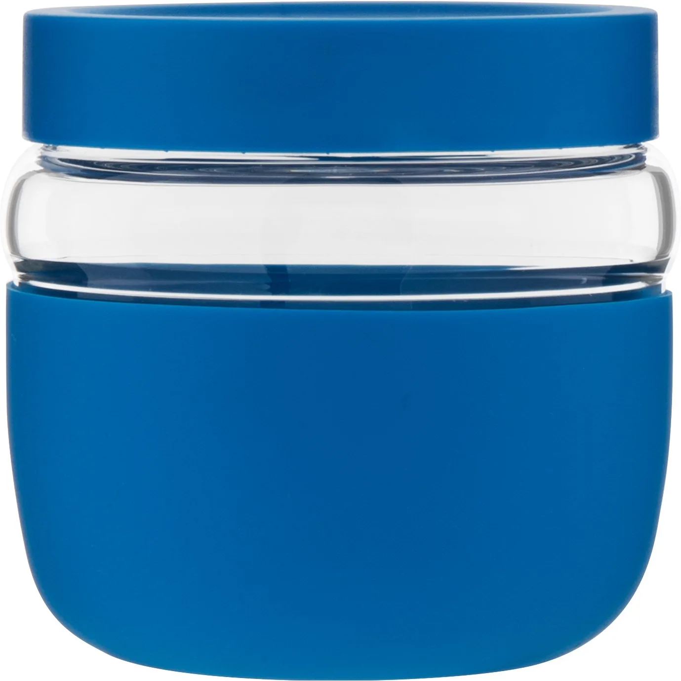 22 oz h2go Graze Glass Container (Cerulean) view 2