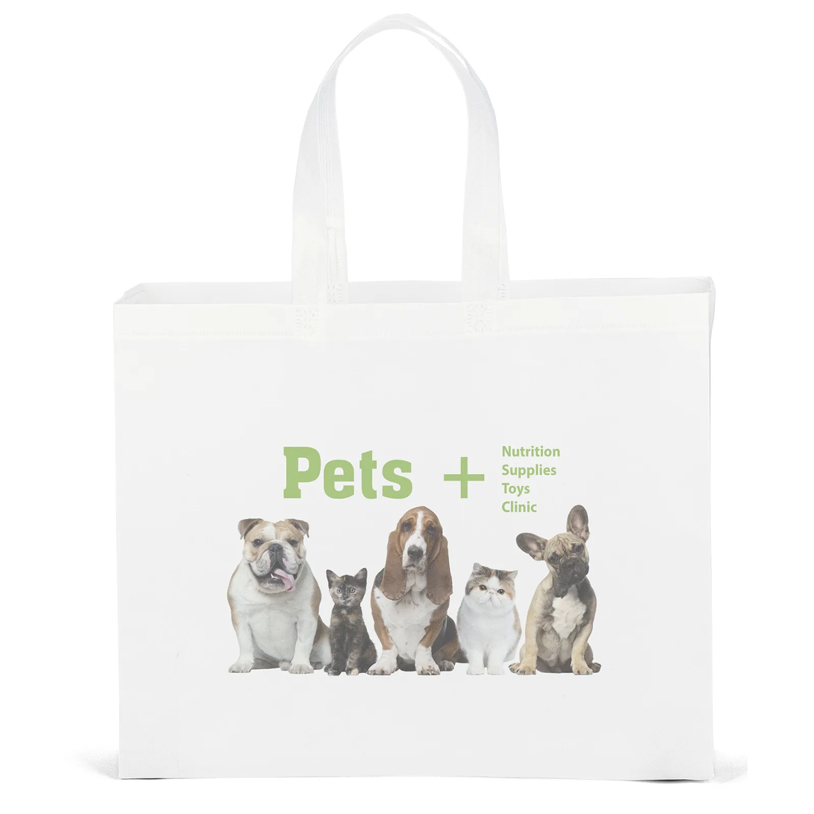 Ava - Laminated Non-Woven Totes - Dynamic Color (19" x 6" x 15")