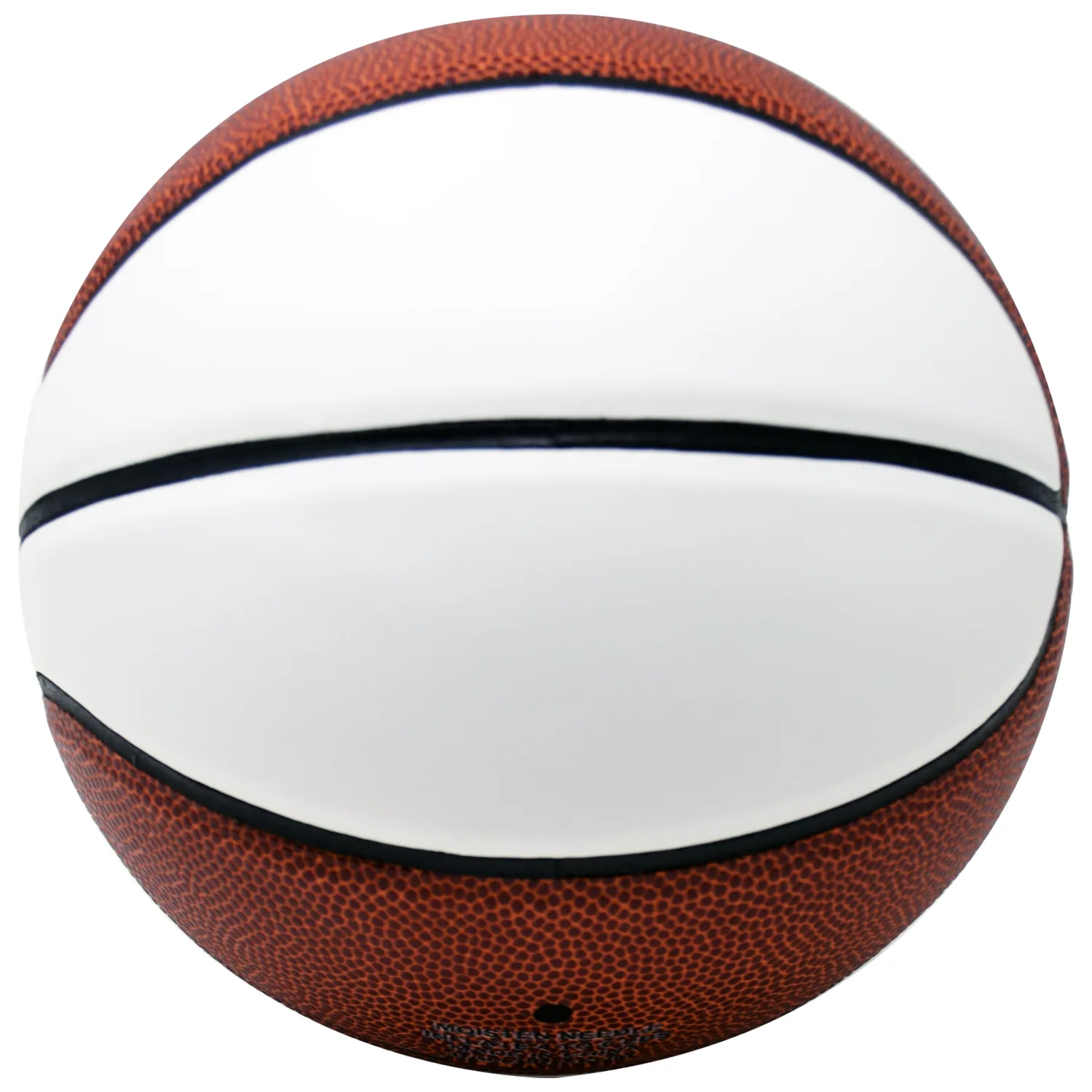 Autograph Basketball with Two White Panels view 2