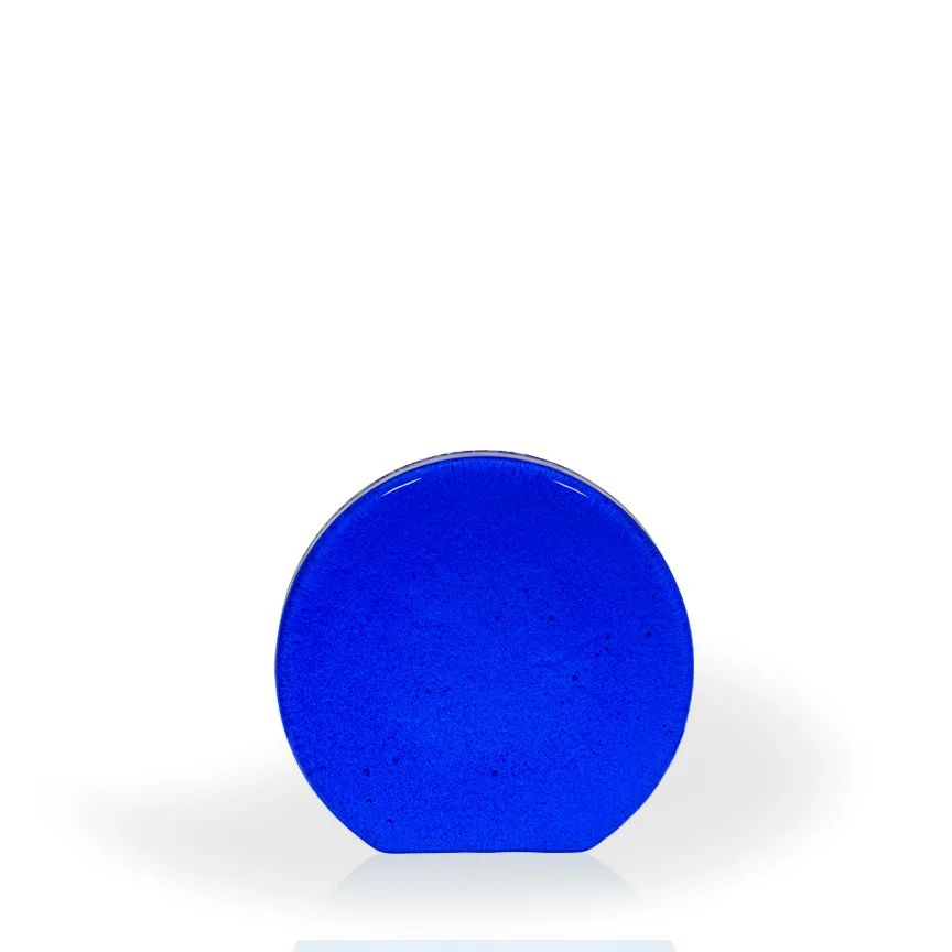 Ocean Cobalt Recycled Glass Award, 4.5" view 2