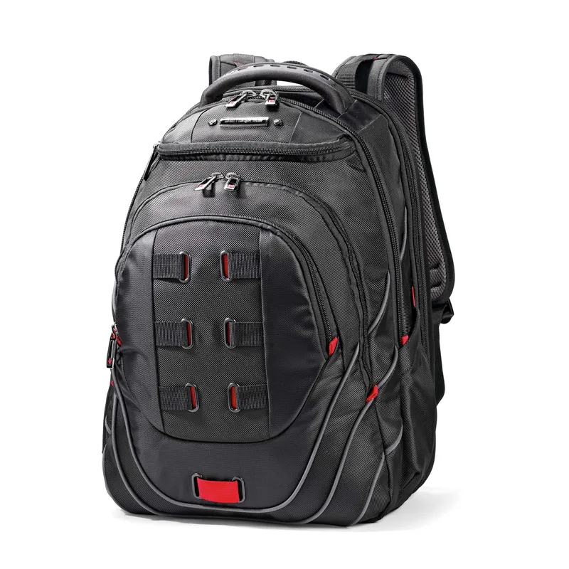 Samsonite® Tectonic 17" Pft Backpack - Black/Red