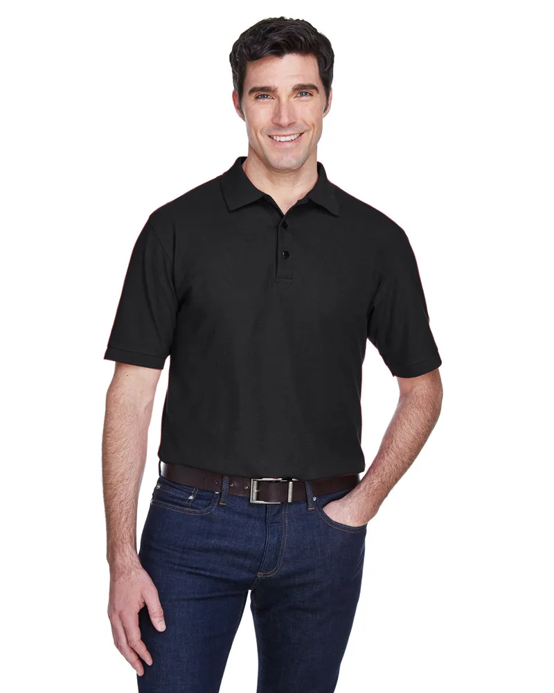 ULTRACLUB Men's Whisper Piqué Polo view 2
