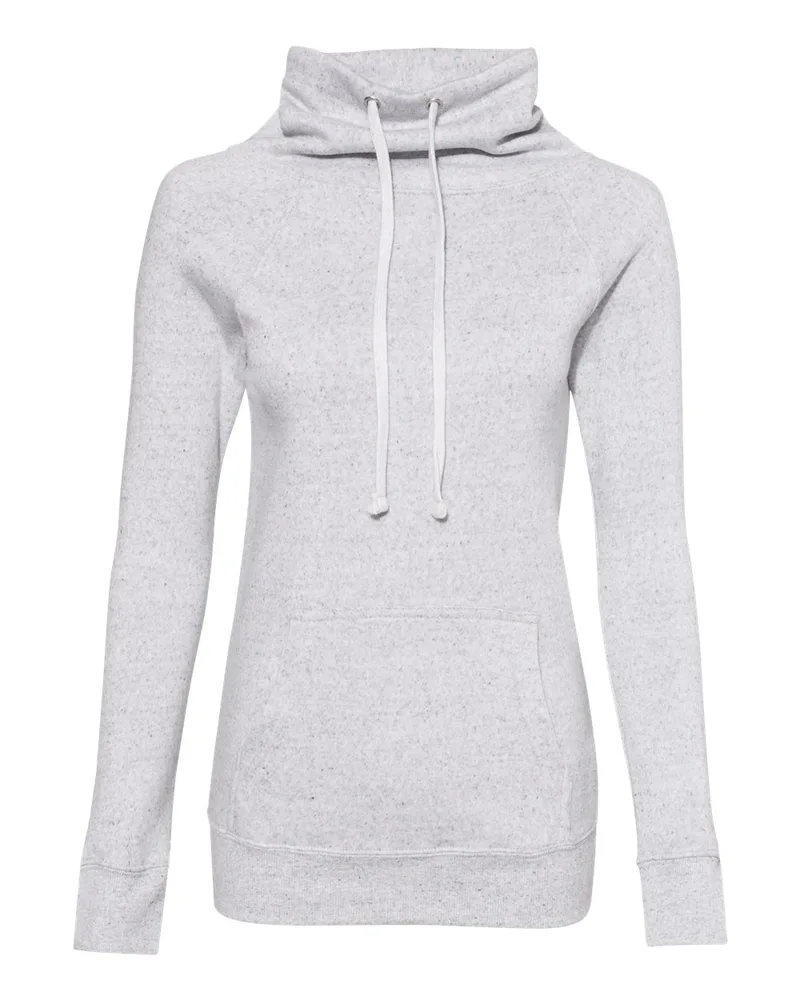 MV® Sport Women's Space-Dyed Cowl Neck Sweatshirt