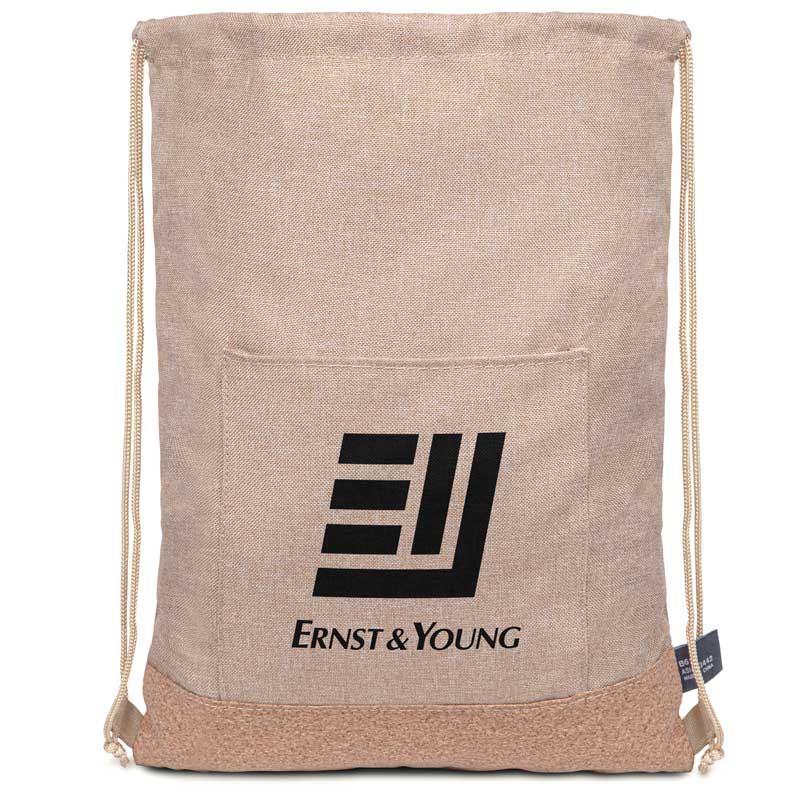 Taylor rPET Drawstring Backpack