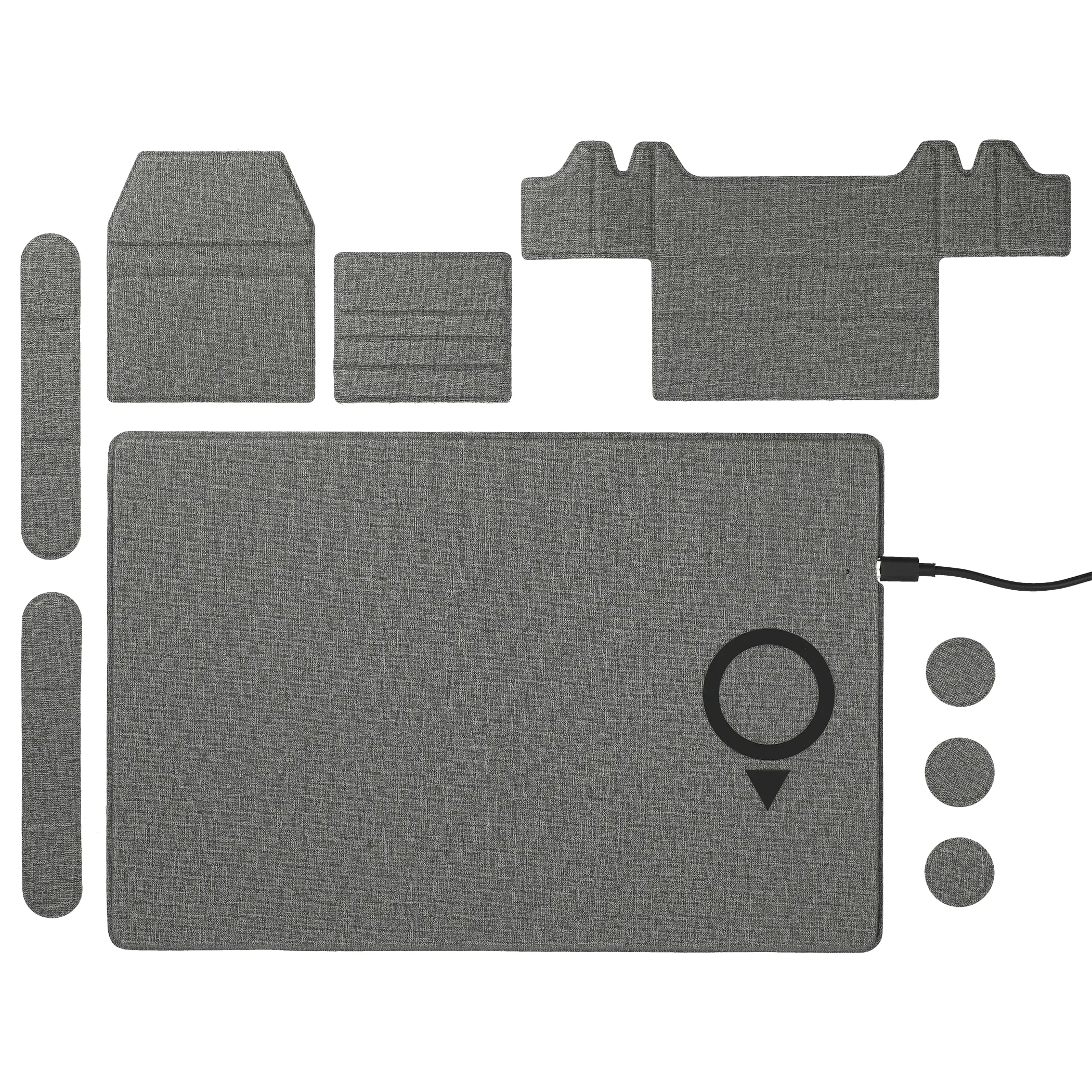 MagClick™ Fast Wireless Charging Desk Organizer view 2
