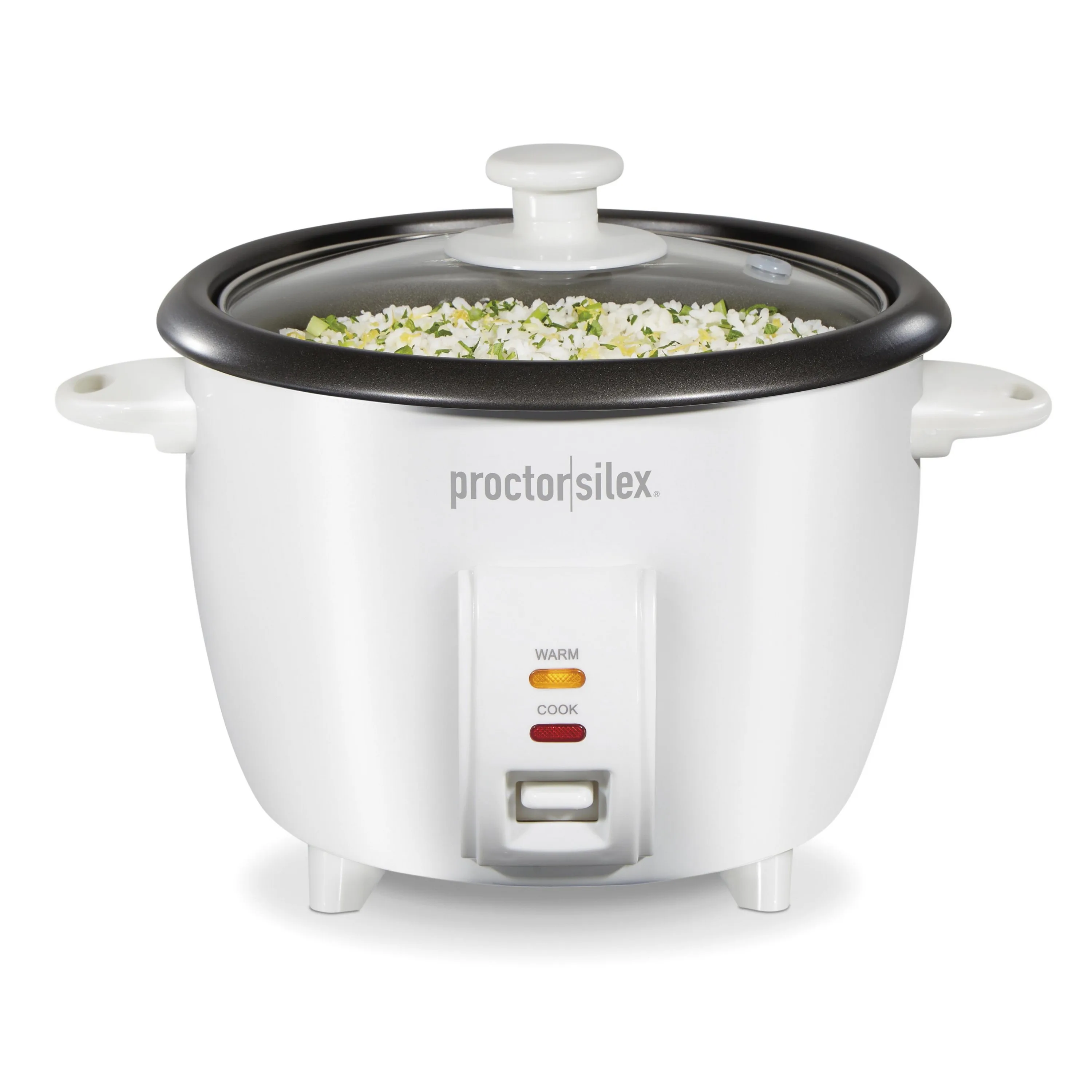 Proctor Silex 10 Cup Rice Cooker & Steamer, Large Capacity, Includes Accessories