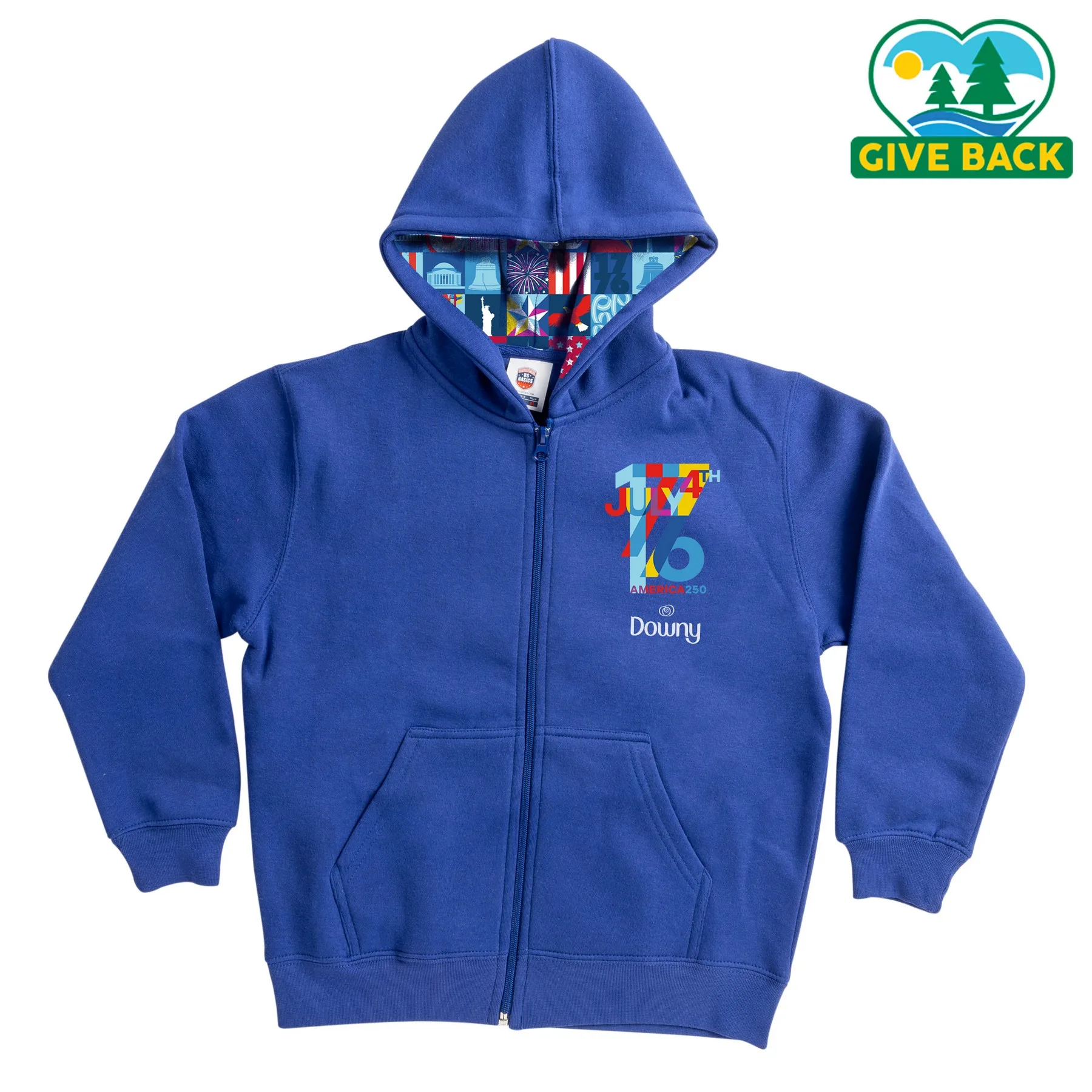 ACE USA Youth Hoodie view 3