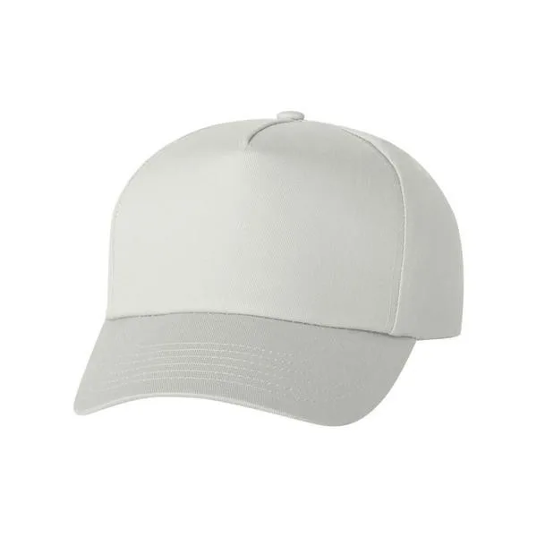 Valucap 8869 Five Panel Twill Cap view 2