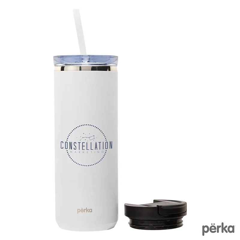 Perka Trent 18 oz. Double Wall, Stainless Steel Hot/Cold Tumbler view 4