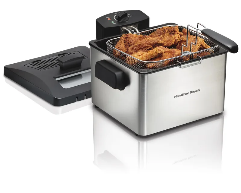 Hamilton Beach 21 Cup Deep Fryer, 13 Cup Food Capacity