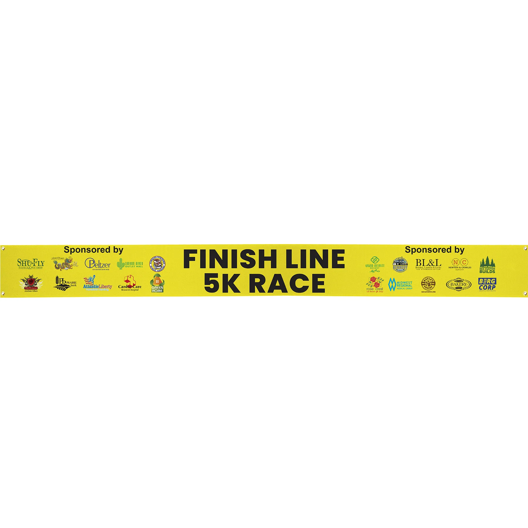 Yellow Logo Banner