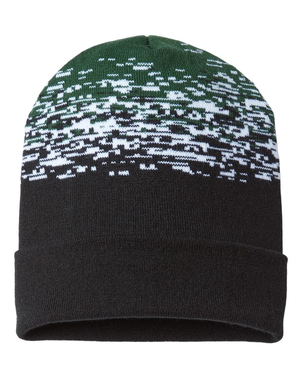 Black / White / Forest Green