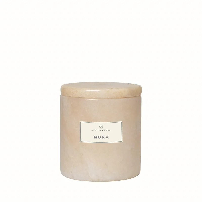 Blomus Frable Scented Candle With Marble Container